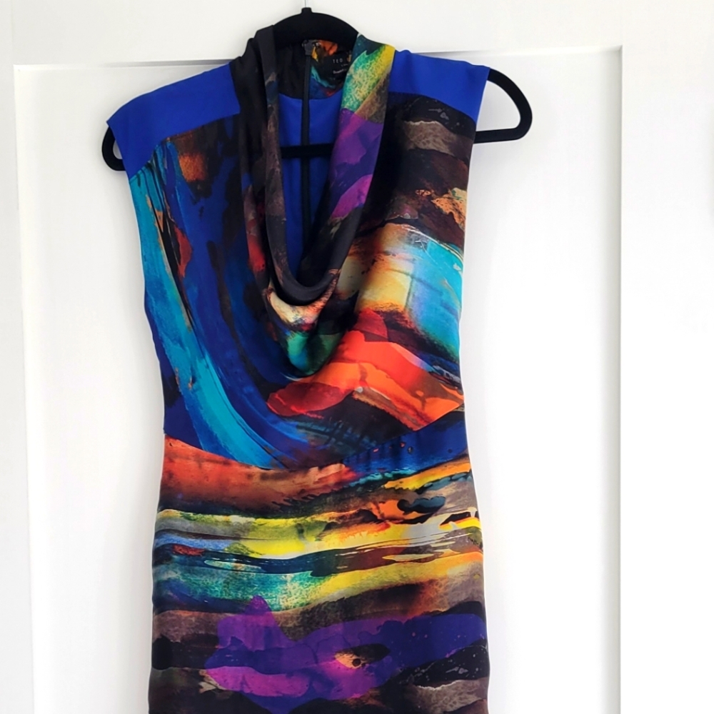Multi colored Ted Baker Dress